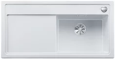 BLANCO ZENAR XL 6S-F PD fehér színű mosogatótálca / gránit beépíthető mosogató, tartozék nélkül, excenterrel, jobbos, 523905 BLANCO ZENAR XL 6S-F PD fehér színű mosogatótálca / gránit beépíthető mosogató, tartozék nélkül, excenterrel, jobbos, 523905