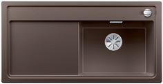 BLANCO ZENAR XL 6S PD kávé színű mosogatótálca / gránit beépíthető mosogató, tartozék nélkül, excenterrel, jobbos, 523973