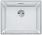 BLANCO SUBLINE 500-IF/A PD SteelFrame SILGRANIT® PuraDur® InFino® fehér színű mosogatótálca / gránit beépíthető mosogató, excenterrel, 524112 BLANCO SUBLINE 500-IF/A PD SteelFrame SILGRANIT® PuraDur® InFino® fehér színű mosogatótálca / gránit beépíthető mosogató, excenterrel, 524112