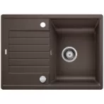 BLANCO ZIA 45S Compact PD Silgranit PuraDur II kávé színű egymedencés gránit mosogatótálca / csepptálcás gránit beépíthető mosogató, excenterrel, 524720 BLANCO ZIA 45S Compact PD Silgranit PuraDur II kávé színű egymedencés gránit mosogatótálca / csepptálcás gránit beépíthető mosogató, excenterrel, 524720