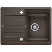 BLANCO ZIA 45S Compact PD Silgranit PuraDur II kávé színű egymedencés gránit mosogatótálca / csepptálcás gránit beépíthető mosogató, excenterrel, 524720 BLANCO ZIA 45S Compact PD Silgranit PuraDur II kávé színű egymedencés gránit mosogatótálca / csepptálcás gránit beépíthető mosogató, excenterrel, 524720