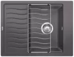 BLANCO ELON 45 S Silgranit Puradur palaszürke színű mosogatótálca / gránit beépíthető mosogató, excenterrel, 524815 BLANCO ELON 45 S Silgranit Puradur palaszürke színű mosogatótálca / gránit beépíthető mosogató, excenterrel, 524815