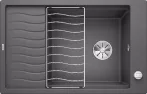 BLANCO ELON XL 6 S-F Silgranit Puradur palaszürke színű mosogatótálca / gránit beépíthető mosogató, excenterrel, 524855 BLANCO ELON XL 6 S-F Silgranit Puradur palaszürke színű mosogatótálca / gránit beépíthető mosogató, excenterrel, 524855