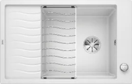 BLANCO ELON XL 6 S-F Silgranit Puradur fehér színű mosogatótálca / gránit beépíthető mosogató, excenterrel, 524857 BLANCO ELON XL 6 S-F Silgranit Puradur fehér színű mosogatótálca / gránit beépíthető mosogató, excenterrel, 524857