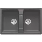 BLANCO LEXA 8 PD Silgranit palaszürke színű mosogatótálca / gránit beépíthető mosogató, excenter nélkül, 524961 BLANCO LEXA 8 PD Silgranit palaszürke színű mosogatótálca / gránit beépíthető mosogató, excenter nélkül, 524961