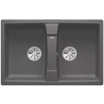 BLANCO LEXA 8 PD Silgranit palaszürke színű mosogatótálca / gránit beépíthető mosogató, excenter nélkül, 524961 BLANCO LEXA 8 PD Silgranit palaszürke színű mosogatótálca / gránit beépíthető mosogató, excenter nélkül, 524961