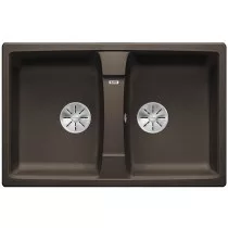 BLANCO LEXA 8 PD Silgranit kávé színű mosogatótálca / gránit beépíthető mosogató, excenter nélkül, 524969
