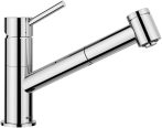   BLANCO KANO-S VARIO csaptelep kihúzható fejjel, króm,  magasnyomású
