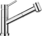   BLANCO KANO-S-F VARIO csaptelep kihúzható fejjel, króm,  magasnyomású
