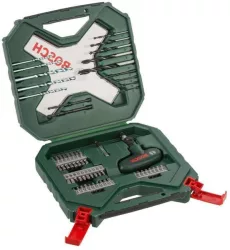 BOSCH Racsnis bithegy és fúrószár / fúró- és csavarozó készlet 54 részes X-Line, szerszámkészlet, 2607010610 BOSCH Racsnis bithegy és fúrószár / fúró- és csavarozó készlet 54 részes X-Line, szerszámkészlet, 2607010610