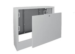 Falon kívüli osztószekrény / osztódoboz, szélesség x magasság x mélység: 355 mm x 580 mm x 120 mm, SZN-0 típus, doboz osztóhoz, BRH1206, BRH-1206