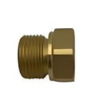   BRH réz csatlakozó hollandi / hollander lapos gumitömítéssel, 1/2"-1/2" KB, 1/2"-os külső-belső menetes hollanderes csatlakozó, 1 db, BRH-1226