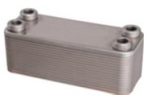   BRH Lemezes hőcserélő 30 lemez, max 3,6 m3/h, 4x3/4", 76x206x77mm, felület: 0,42 m2, Alfa Laval, Swep, FÉG SPIREC KN-0  30 kW hőcserélők kiváltására alkalmas, 30 lemezes, BRH-45