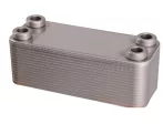 BRH Lemezes hőcserélő 30 lemez, max 3,6 m3/h, 4x3/4", 76x206x77mm, felület: 0,42 m2, Alfa Laval, Swep, FÉG SPIREC KN-0 30 kW hőcserélők kiváltására alkalmas, 30 lemezes, BRH-45 BRH Lemezes hőcserélő 30 lemez, max 3,6 m3/h, 4x3/4", 76x206x77mm, felület: 0,42 m2, Alfa Laval, Swep, FÉG SPIREC KN-0 30 kW hőcserélők kiváltására alkalmas, 30 lemezes, BRH-45