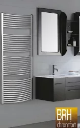 BRH Chromfort 600x1490 mm-es (600x1500) fürdőszobai törölközőszárítós radiátor / törölközőszárító fűtőtest, 60x150 cm-es, íves kivitel, króm színű / krómozott, kötéstávolság: 550 mm, BRH-56 / BRH 56 BRH Chromfort 600x1490 mm-es (600x1500) fürdőszobai törölközőszárítós radiátor / törölközőszárító fűtőtest, 60x150 cm-es, íves kivitel, króm színű / krómozott, kötéstávolság: 550 mm, BRH-56 / BRH 56