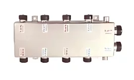BRH hidraulikus váltó / hidraulikus blokk, rozsdamentes acél, 2x5/4"-os és 8x1"-os csatlakozással + 2 db 1/2"-os csatlakozási ponttal, 5.5m 3/h, fűtőberendezések rendszerről történő leválasztásához, 95 kW-os kivitel, BRH 815 / BRH-815 BRH hidraulikus váltó / hidraulikus blokk, rozsdamentes acél, 2x5/4"-os és 8x1"-os csatlakozással + 2 db 1/2"-os csatlakozási ponttal, 5.5m 3/h, fűtőberendezések rendszerről történő leválasztásához, 95 kW-os kivitel, BRH 815 / BRH-815