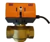   BRH motoros, 2 járatú (1 utú) zónaszelep 1"-os BB-s + motor 230V, 50Hz 6mp zárási idő, Kvs=5.7, SPST, komplett egyutú szelep  / zónaszabályzó motorral együtt, BRH-860