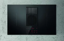 ELICA NIKOLATESLA LIBRA BL/F/83 páraelszívóval integrált indukciós főzőlap, 83 cm, mérleggel, belső keringetés, fekete, PRF0147745A