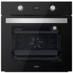 EVIDO LEVEL 60B multifunkciós beépíthető sütő, 8 funkció, digitális kijelző időzítővel, süllyeszthető vezérlőgombok, 72 literes sütőtér, fekete színű, BOL6DB.2