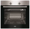   EVIDO PRIMO 62X beépíthető sütő, statikus, 62 l, 2 vezérlőgomb, inox/fekete üveg, BOP62X.2