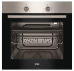   EVIDO PRIMO 62X beépíthető sütő, statikus, 62 l, 2 vezérlőgomb, inox/fekete üveg, BOP62X.2
