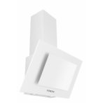   EVIDO REFLEX 60W fali páraelszívó, design, fehér üveg, CHV6BW.1