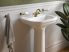 FERRO Antica fürdőszobai akasztó vagy kéztörlőtartó, fali kivitel / falra szerelhető, antik bronz színű, AAI05BR