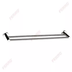 FERRO Grace dupla törölközőtartó rúd, 45cm / króm / AC08