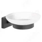FERRO GRETA szappantartó, gun metal, fém, falra szerelhető, AGR02GM FERRO GRETA szappantartó, gun metal, fém, falra szerelhető, AGR02GM