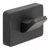   FERRO GRETA fürdőszobai egyes / szimpla akasztó, gun metal, fekete színű, fém, AGR05GM