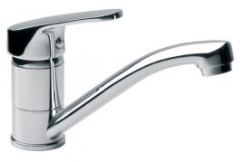 FERRO Smile egykaros álló mosdó csaptelep, króm, kerámiabetétes, különleges, modern, dizájn / design, egyedi, elforgatható / FORGATHATÓ KIFOLYÓVAL / BSM2A