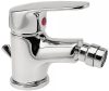   FERRO Smile egykaros bidé / bidet / bide csaptelep, króm, kerámiabetétes, automata lefolyóval / BSM6