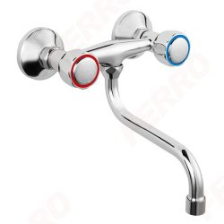 FERRO Standard Fali mosogató csaptelep / króm / BST5