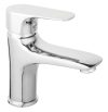   FERRO Tiga VerdeLine egykaros króm kerámiabetétes álló mosdó csaptelep, különleges, modern, dizájn / design,  egyedi, elegáns, formatervezett / BTG2VL