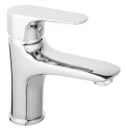   FERRO Tiga VerdeLine egykaros króm kerámiabetétes álló mosdó csaptelep, különleges, modern, dizájn / design,  egyedi, elegáns, formatervezett / BTG2VL