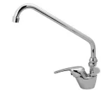   FERRO Vasto egykaros króm kerámiabetétes álló KMT lakótelepi / panel / kád-mosdó zuhany csaptelep zuhanyszett nélkül / BVA4A-NSH