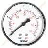   FERRO Nyomásmérő hátsó csatlakozású 4 bar, Ø63 mm, 1/4", M6304A