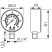 FERRO Nyomásmérő alsós csatlakozású 6 bar, Ø63 mm, 1/4", M6306R
