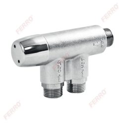 FERRO Termosztatikus keverőszelep 1/2”, érintésmentes csaptelepekhez, szelepekhez / MT15B