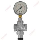   FERRO, Nyomáscsökkentő szelep Standard 3/4", manométerrel, RC20SM