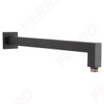   FERRO Fali zuhanykar fejzuhanyhoz, szögletes, hossz.: 350 mm, króm, RN350KBL