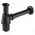   FERRO Univerzális réz búraszifon, fekete / búra szifon / réz / fekete , S30-BL