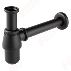 FERRO Univerzális réz búraszifon, fekete / búra szifon / réz / fekete , S30-BL