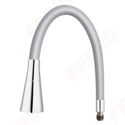 FERRO ELASTICO II kifolyó konyhai csaptelepekhez, 2F, szürke, W101S-B