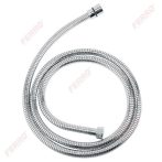 FERRO Csavarodásmentes fém zuhanycső 120 cm / króm / W13