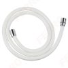 FERRO Fehér PVC zuhanycső 150 cm / W42
