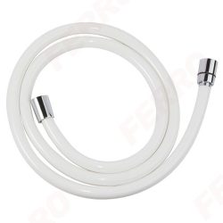 FERRO Fehér PVC zuhanycső 150 cm / W42