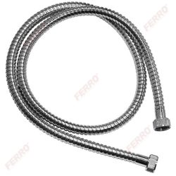FERRO Fém bevonatú zuhanycső 200 cm / króm / W44