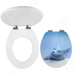 FERRO, mintás soft close wc ülőke, MDF, WC/SOFT3D FERRO, mintás soft close wc ülőke, MDF, WC/SOFT3D