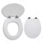 FERRO, soft close koptatott fehér wc ülőke, MDF, WC/SOFTLYRA FERRO, soft close koptatott fehér wc ülőke, MDF, WC/SOFTLYRA